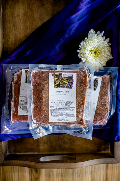 Ancestral Ground Burger - 20 lbs - Grass Finished