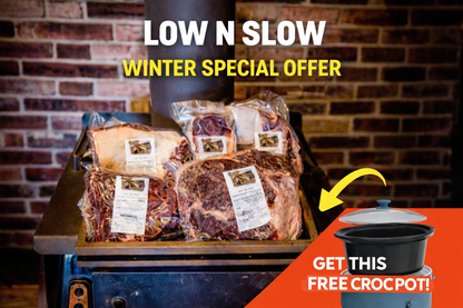 Light Grain Finished Winter Special - Low and Slow Cuts (FREE CROC POT!)