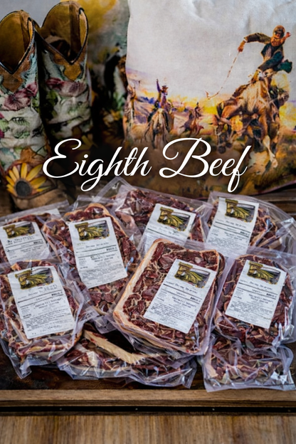 Light Grain Finished Eighth Beef - 50 lbs (DEPOSITS OPEN FEB 25TH)