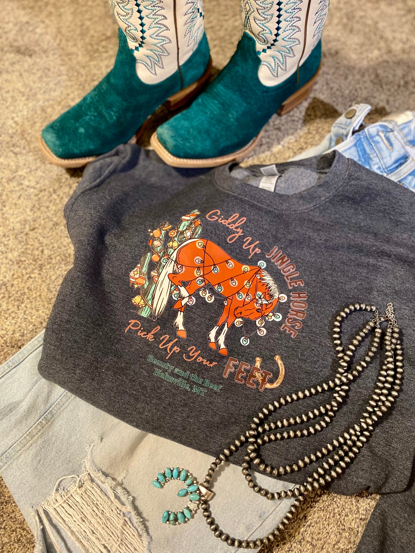 Giddy Up Jingle Horse