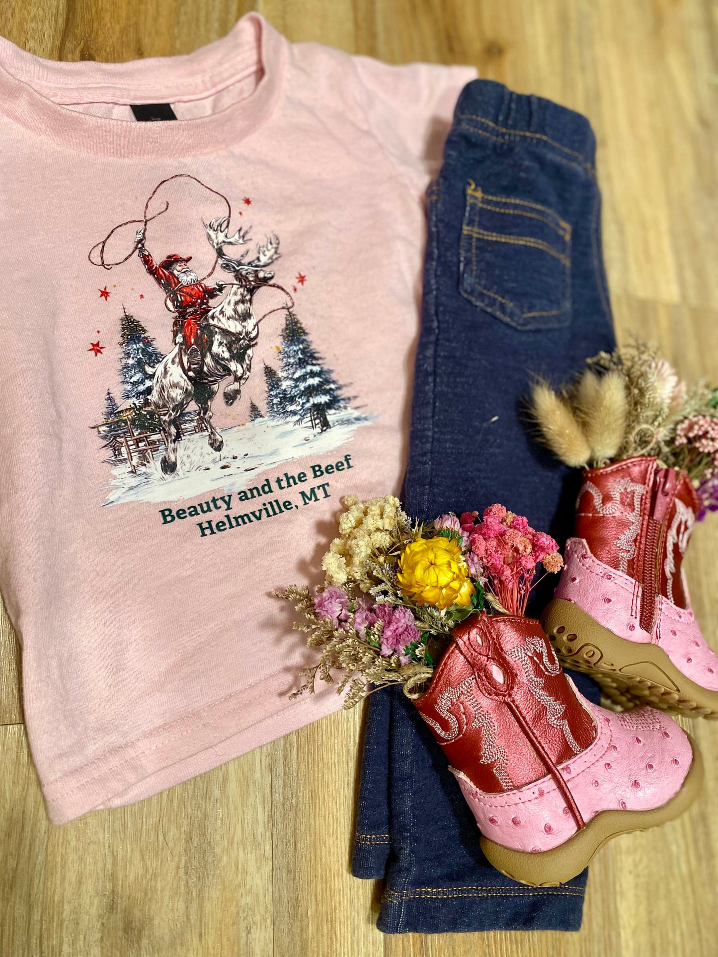 Santa's Bucking the Night Away