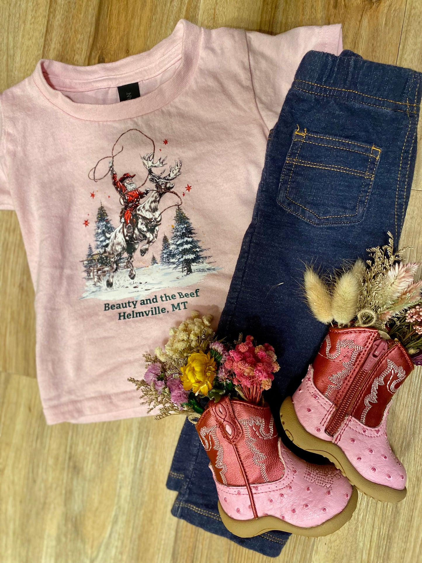 Santa's Bucking the Night Away