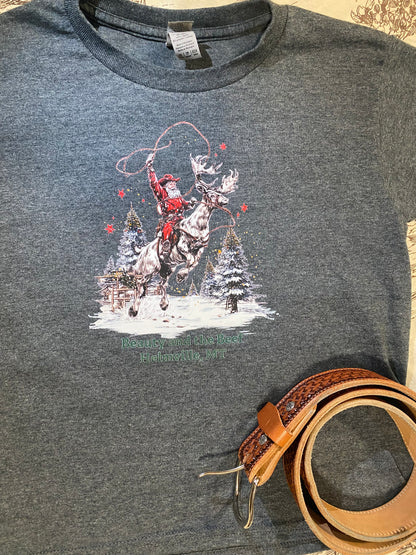 Santa's Bucking the Night Away