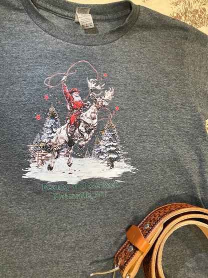 Santa's Bucking the Night Away